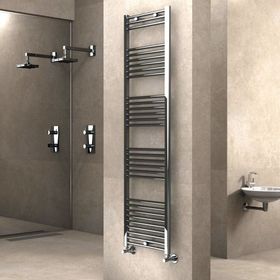Radiva Haiti 50x180 cm Düz Krom Banyo Havlupan