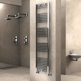 Radiva Haiti 50x180 cm Düz Krom Banyo Havlupan