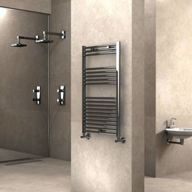 Radiva Haiti 600x1000 mm Düz Krom Havlupan