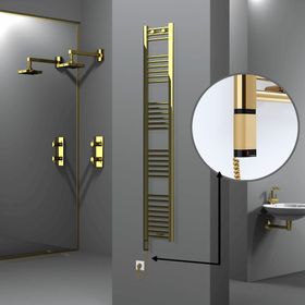 Radiva Haiti Altın Renkli 300x1800 mm Havlupan