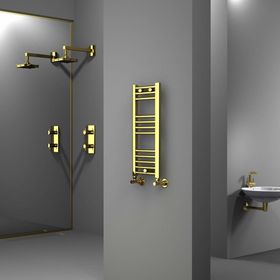 Radiva Haiti Altın Renkli 300x700 mm Havlupan