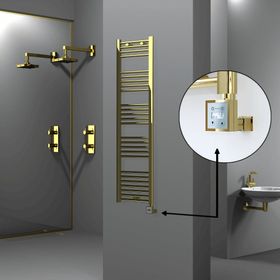 Radiva Haiti Altın Renkli 400x1500 mm Havlupan