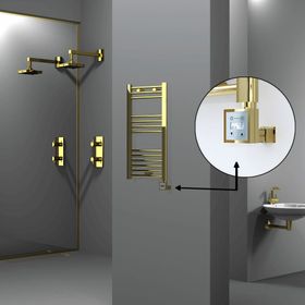 Radiva Haiti Altın Renkli 400x800 mm Havlupan