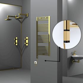 Radiva Haiti Altın Renkli 500x1200 mm Havlupan