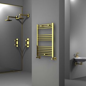 Radiva Haiti Altın Renkli 600x800 mm Havlupan