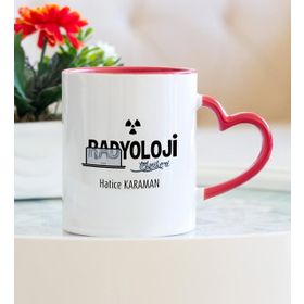 Radyoloji Teknikeri Kalpli Kupa Bardak