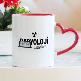 Radyoloji Teknikeri Kalpli Kupa Bardak