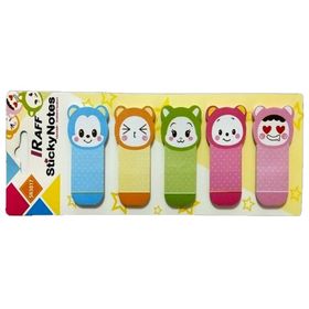 Raff Bebek Desenli Yapışkanlı 5x25 Yaprak Not Kağıdı