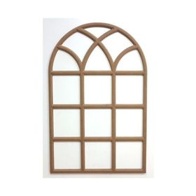 Rafhomestore Dekoratif 65x100 cm Duvar Çerçeve Ham Mdf Ayna