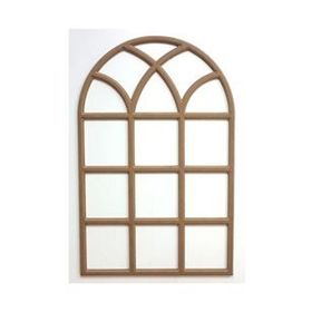 Rafhomestore Dekoratif 65x100 cm Duvar Çerçeve Ham Mdf Ayna