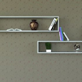 Rafline Ladder Yeşil Duvar Rafı