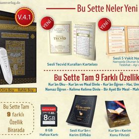 Rahle Boy Kalem Kur’an-ı Kerim - Hafız Kalem - Mukabele Kalemi - Kalem Kuran Kod 001 - kollektif