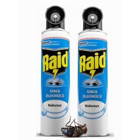Raid 2x300 ML Kokusuz Sinek Öldürücü Sprey