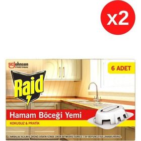 Raid 2x6'lı Hamam Böceği Yemi
