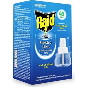 Raid 45 Gece Elektro Likit Yedek