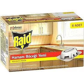 Raid 6 Adet Kokusuz Pratik Hamam Böceği Yemi