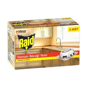 Raid 6 Adet Kokusuz Pratik Hamam Böceği Yemi