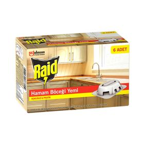 Raid 6 Adet Kokusuz Pratik Hamam Böceği Yemi