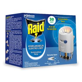 Raid Ayarlanabilir Elektrolikit 30 Gece Sinek Kovucu