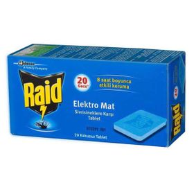 Raid Electro Makineler İçin Mat 20'li Yedek Tablet