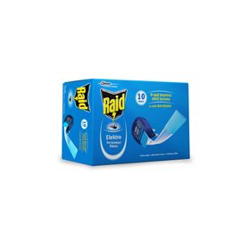 Raid Elektro Isıtıcı ve 10 Mat Tablet Sinek Kovucu