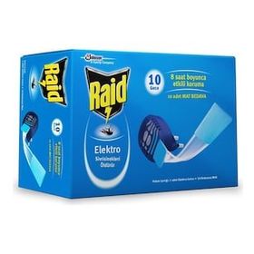 Raid Elektro Isıtıcı ve 10 Mat Tablet Sinek Kovucu