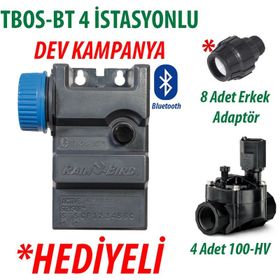 Rain Bird TBOS-BT4LT Pilli Kontrol Ünitesi