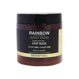 Rainbow 500 Ml Boyalı & Kuru Saçlar için Saç Bakım Maskesi