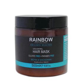 Rainbow 500 Ml Dökülen Saçlar için Güçlendirici Bakım Maskesi