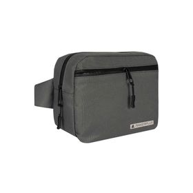 Rakerplus 21x15x5 cm Gri Minimal Unisex Bel ve Göğüs Çantası