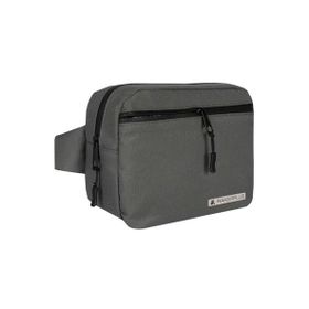 Rakerplus 21x15x5 cm Gri Minimal Unisex Bel ve Göğüs Çantası