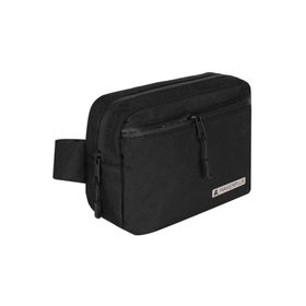 Rakerplus 21x15x5 cm Siyah Minimal Unisex Bel ve Göğüs Çantası