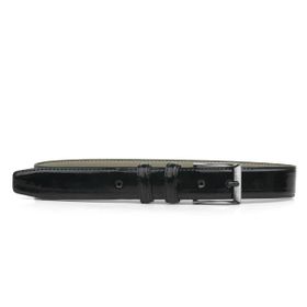 Rakerplus 3.5 cm Siyah Rugan Erkek Çocuk Kemeri