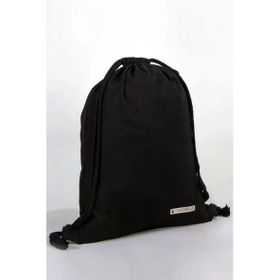 Rakerplus 35x40 cm Siyah Ham Bez Büzgülü Unisex Sırt Ayakkabı Çantası