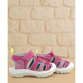 Rakerplus Artico Hakiki Deri Pembe Çocuk Sandalet