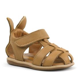 Rakerplus Bunny Hakiki Deri Taba Cırtlı Bebek Sandalet