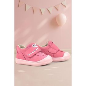 Rakerplus Dino Hakiki Deri Pembe Yüksek Bilekli Bebek Ayakkabı