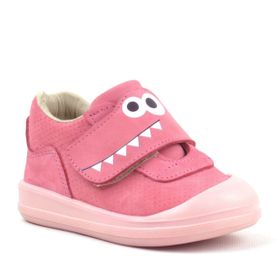 Rakerplus Dino Hakiki Deri Pembe Yüksek Bilekli Bebek Ayakkabı