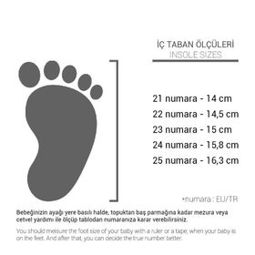 Rakerplus Feniks Beyaz Cırtlı Günlük Yazlık Erkek Bebek Ayakkabı