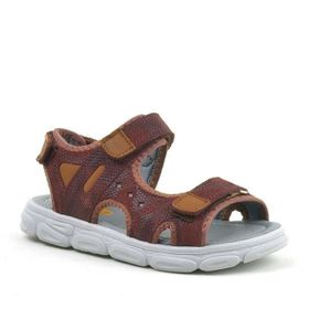 Rakerplus Flint Hakiki Deri Bordo Çocuk Sandalet