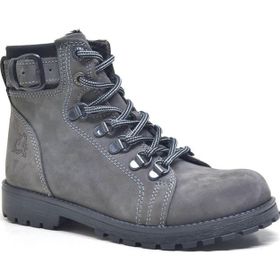Rakerplus Griffon Hakiki Deri Fermuarlı Kışlık Unisex Çocuk Bot