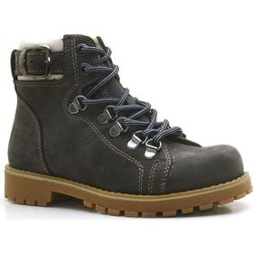 Rakerplus Griffon Hakiki Deri Fermuarlı Kışlık Unisex Çocuk Bot