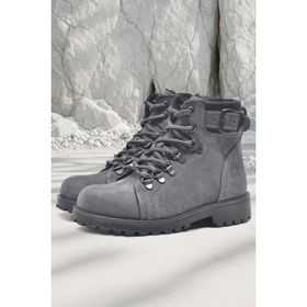Rakerplus Griffon Hakiki Deri Fermuarlı Kışlık Unisex Çocuk Bot