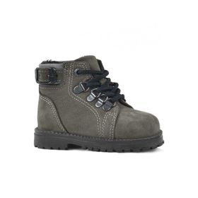 Rakerplus Griffon Hakiki Deri Fermuarlı Kışlık Unisex Çocuk Bot