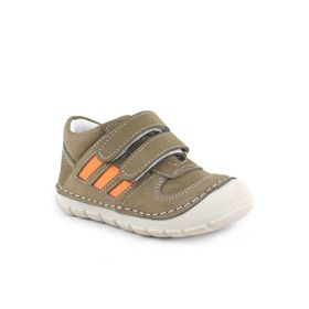 Rakerplus Grizzy Hakiki Deri Haki İlk Adım Unisex Bebek Ayakkabısı