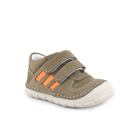 Rakerplus Grizzy Hakiki Deri Haki İlk Adım Unisex Bebek Ayakkabısı