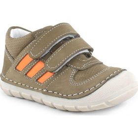 Rakerplus Grizzy Hakiki Deri Haki İlk Adım Unisex Bebek Ayakkabısı