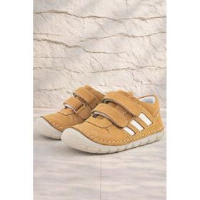 Rakerplus Grizzy Hakiki Deri Taba İlk Adım Unisex Bebek Ayakkabısı