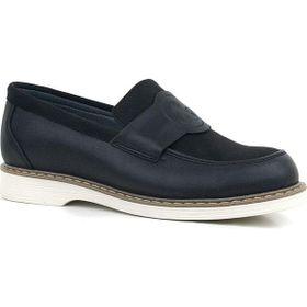 Rakerplus Pixel Siyah Loafer Çocuk Klasik Okul Ayakkabı