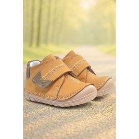 Rakerplus Popeye Hakiki Deri Taba İlk Adım Unisex Bebek Ayakkabısı
